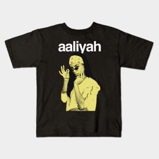 Aaliyah rap 90s Kids T-Shirt